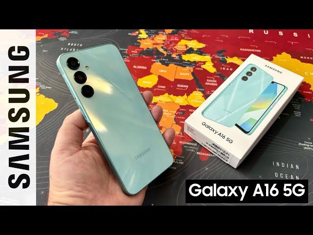 Samsung Galaxy A16 5G - Unboxing and Hands-On