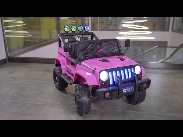 Uenjoy Pink Truck - Sunshine Model Assembly Video