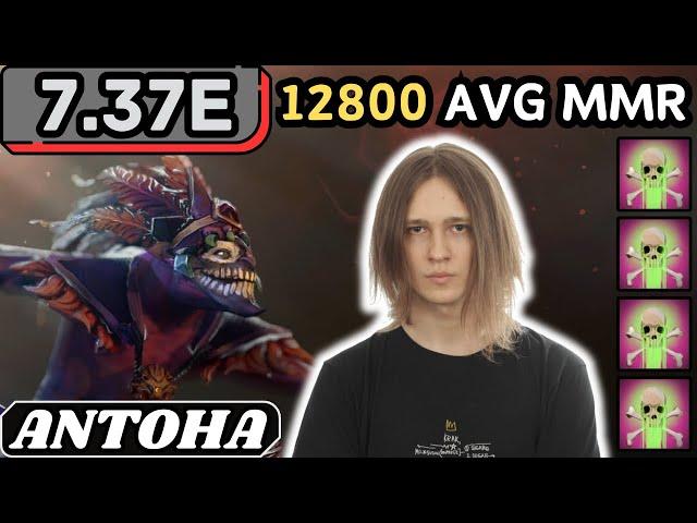 7.37e - Antoha DAZZLE Hard Support Gameplay - Dota 2 Full Match Gameplay