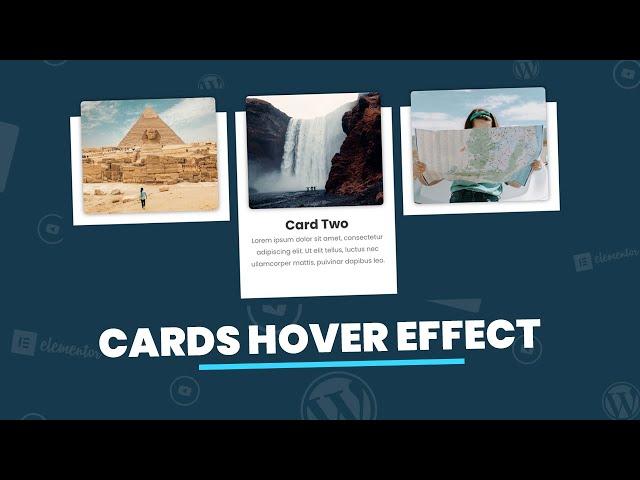 Elementor Card Slide-Down Animation On Hover | WordPress Elementor Pro Tutorial | Elementor Tricks