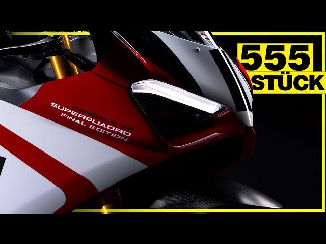 Das Ende einer Ära: Ducati Panigale V2 Superquadro Final Edition