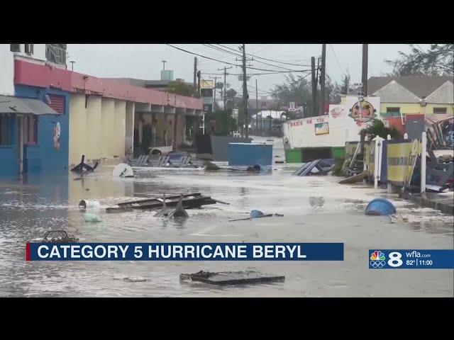 Tracking the Tropics: Beryl strengthens into Category 5 hurricane