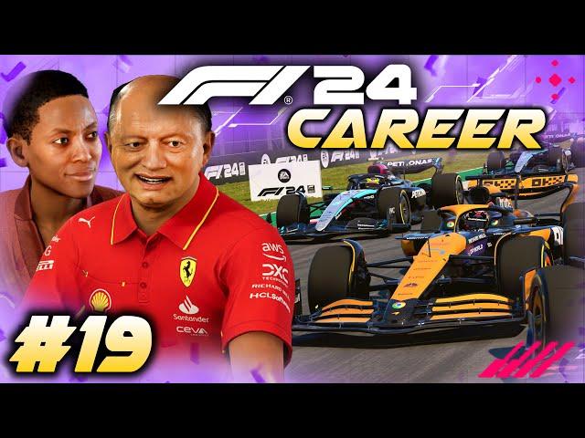 F1 24 CAREER MODE: Fred Vasseur VISITS US! Ferrari Are KEEN...