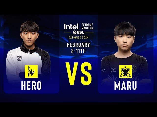 herO vs. Maru - IEM SC2 Katowice 2024 - Group Stage