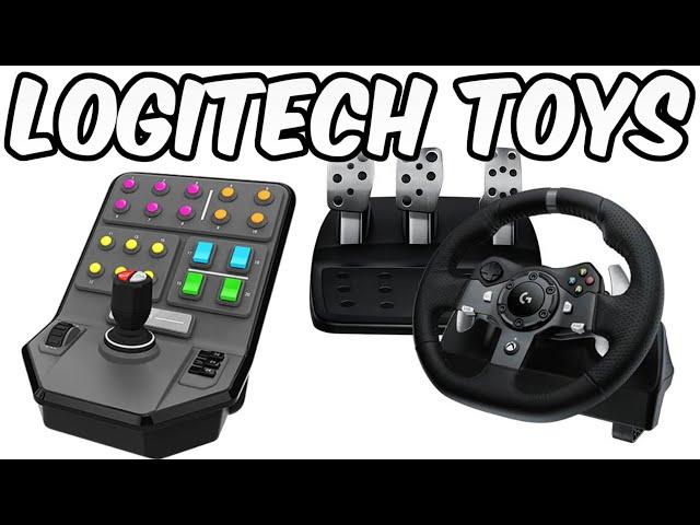 Logitech Side Panel & G920 Steering Wheel | Unboxing + Demo For Farming Simulator 19