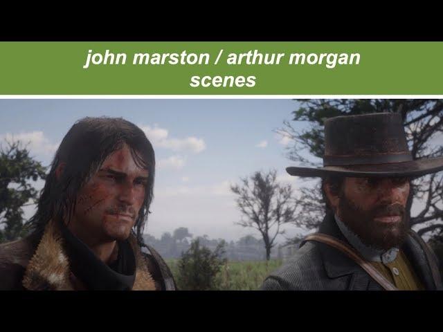 john marston / arthur morgan scenes