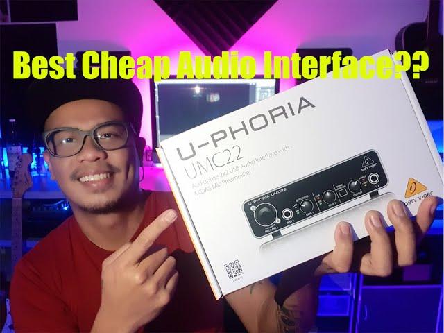 Behringer UMC22 Unboxing, Test and Review