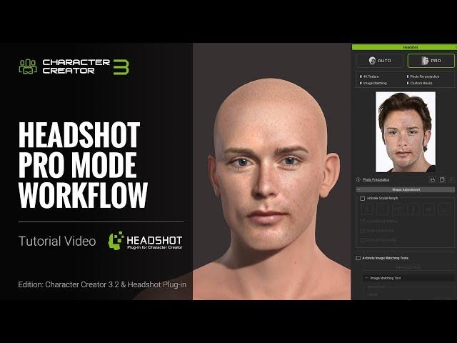 Headshot Plug-in Tutorial - Pro Mode Workflow