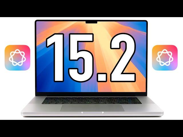 macOS 15.2 is here - What's new? | Over 15 new features (+more Apple Intelligence functions)