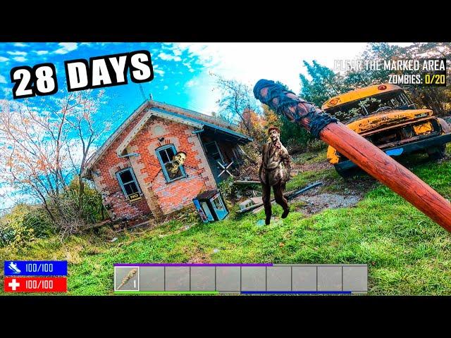 28 DAY ZOMBIE SURVIVAL (THE MEGA MOVIE)