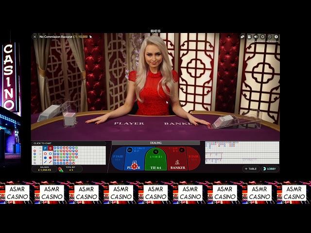 Candra #1 On The Baccarat Table Speaking Softly & Whispery For Live Casino Unintentional ASMR