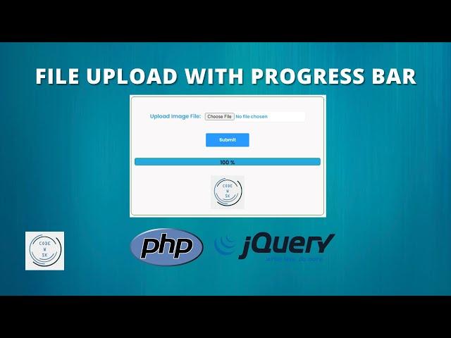 How to create a file upload progress bar using jQuery and PHP