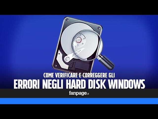Verificare e correggere gli errori degli hard disk in Windows 10