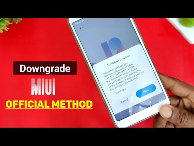 (Official Method) Downgrade to MIUI 11 if you have installed MIUI 12 | Applies for All Xiaomi