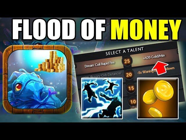 GPM Farming Machine + Tree Talent 420Gold/Min [Greevil's Greed] Ability Draft Dota 2