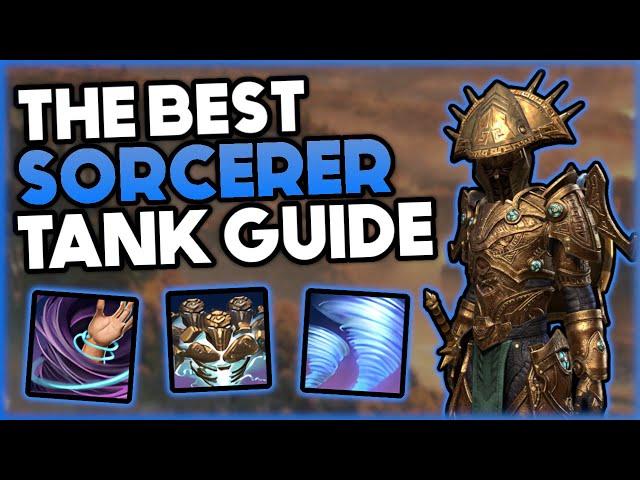 The Best Sorcerer Tank Guide & Build for PvE | Sets, Skills, CP etc. | ESO - Gold Road