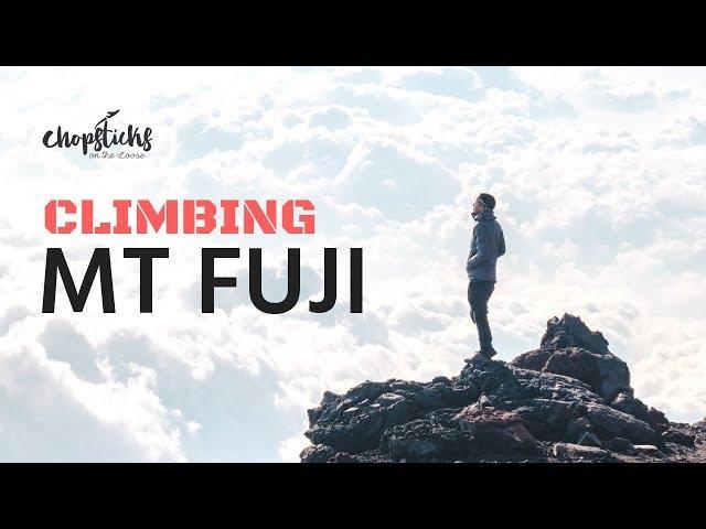 Climbing Mount Fuji