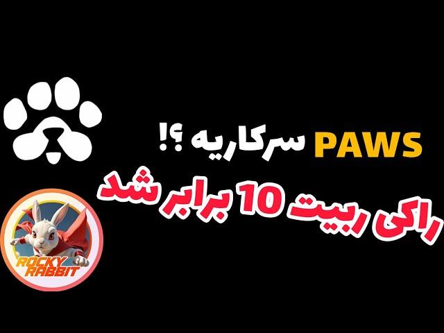 ️ هدف پروژه paws چیه ؟ همش الکیه ؟ قیمت راکی ربیت 10 برابر شد 