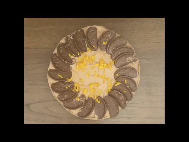 Hira's No Bake Terry's Chocolate Orange Tart