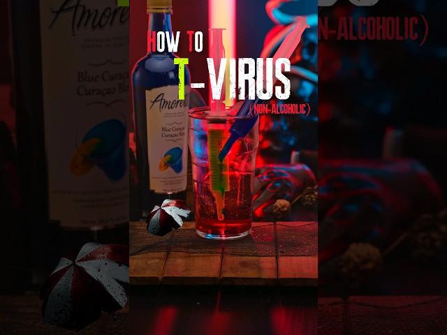 T-Virus (Mocktail Inspired by Resident Evil) #tvirus #residentevil #sincitybartender #nonalcoholic