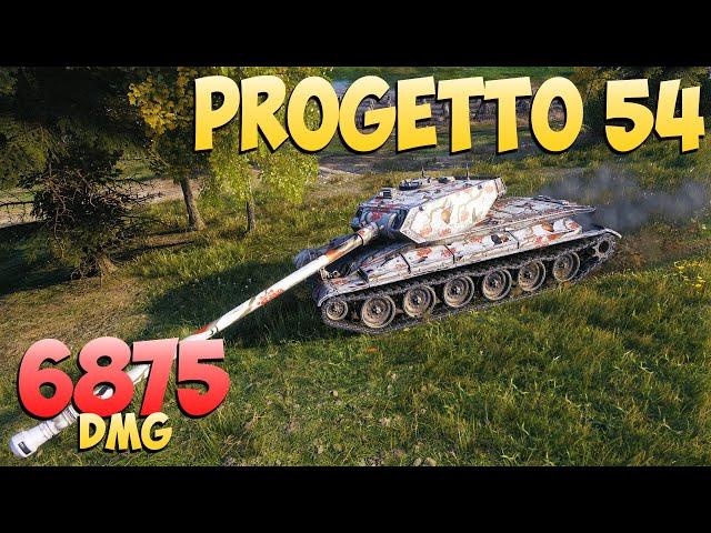 Progetto 54 - 4 Kills 6.8K DMG - Diligent! - World Of Tanks