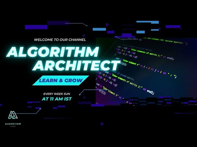 Algorithm Architect Trailer