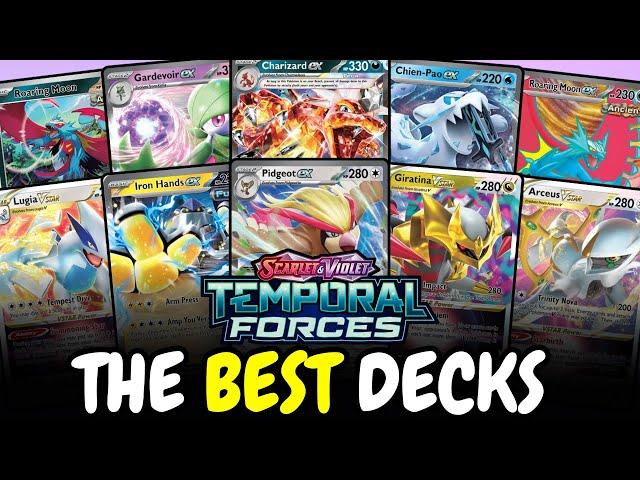 10 Best Pokemon Decks | May 2024 Post Rotation Temporal Forces