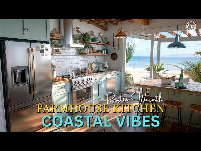 Coastal Farmhouse Kitchen Decor: Ideas and inspiration for a Rustic Modern Style