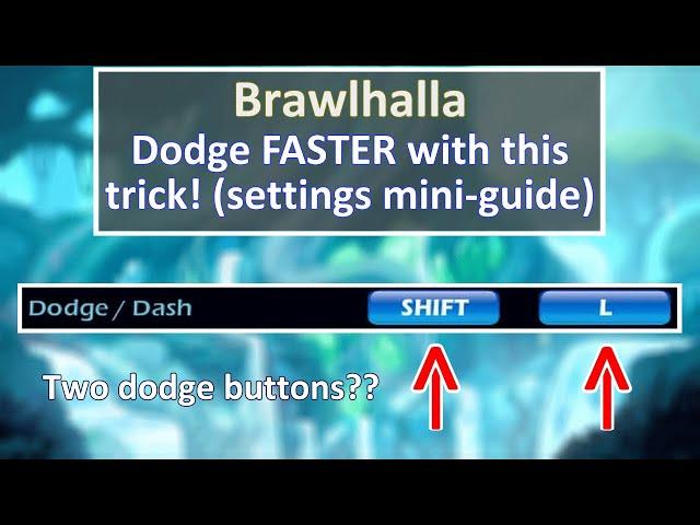 Dodge FASTER with this trick?! [Brawlhalla]