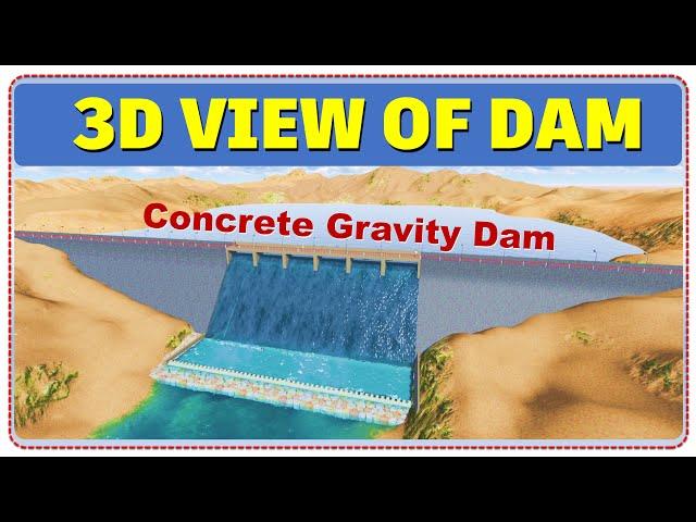 Creat a 3D Dam Model Using SketchUp & Lumion