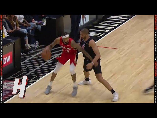 Nicolas Batum's INCREDIBLE DEFENSE on Brandon Ingram 