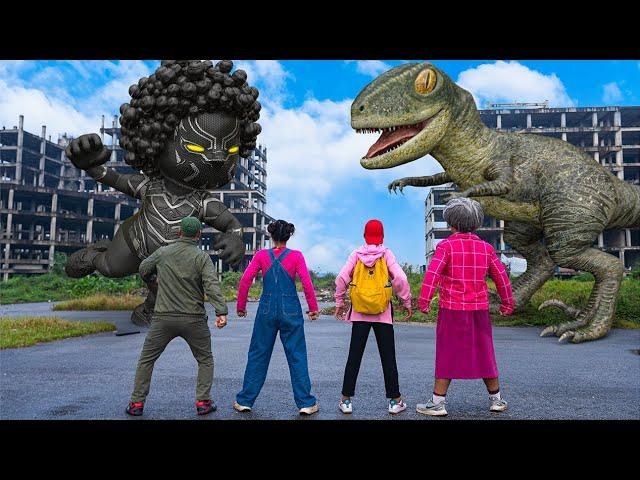 Scary Teacher 3D & Baby Miss T Vs BEST of Dinosaur Attack | Jurassic Park Fan Made Movie