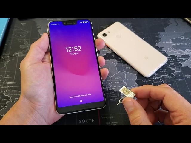 Google Pixel 3 / 3XL: How to Insert/Eject Sim Card Properly