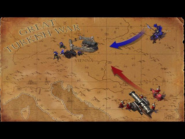 Historical map | the great turkish war | Attackers | Age of Empires III Definitive Edition