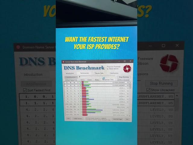 Get the fastest internet speeds | Change your DNS server!