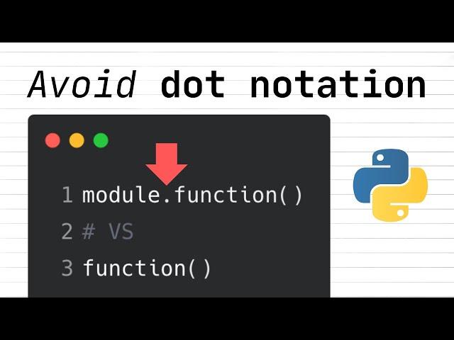 The Brutal Truth Of Dot Notation In Python