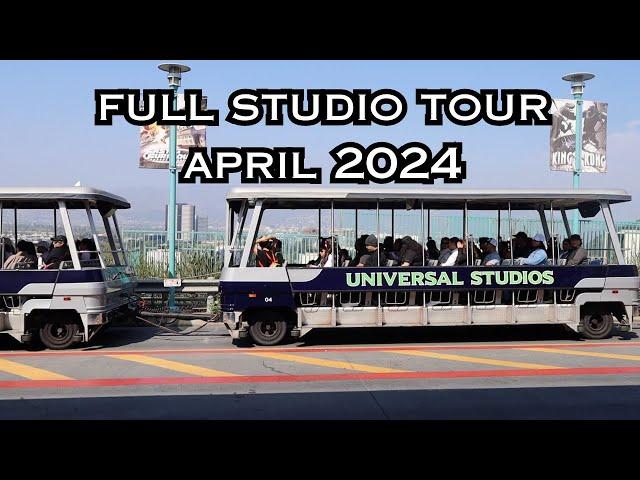 Full Studio Tour | Universal Studios Hollywood | April 2024