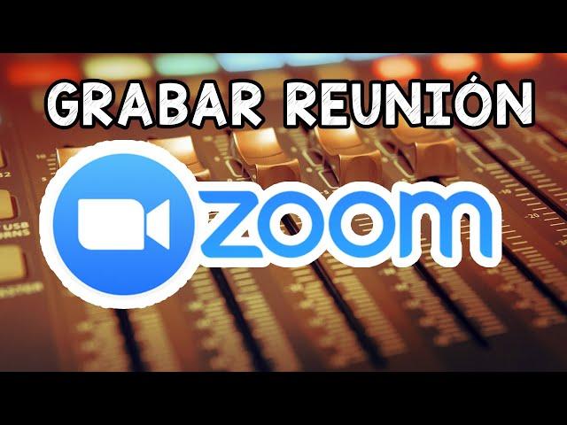 GRABAR UNA REUNIÓN DE ZOOM CON OBS STUDIO