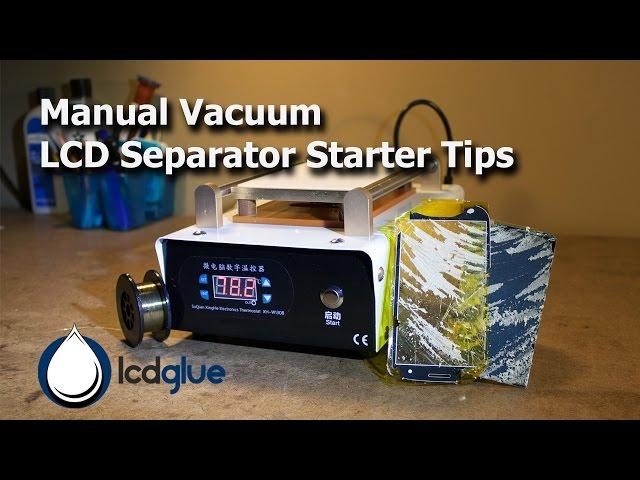 LCD Separator Machine - Temperature - How-to - Setup