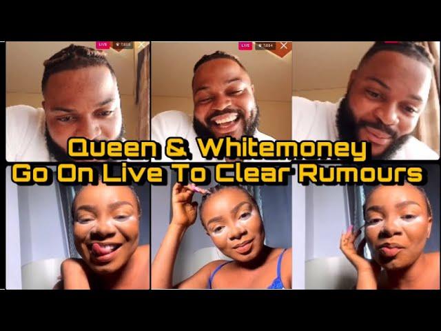 BbNaija Whitemoney & Queen Go On Live Instagram To Clear Rumours About Their Relationship | Mazi