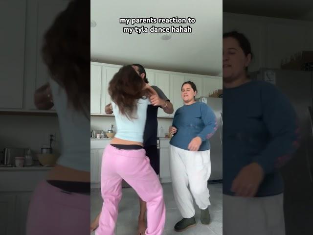 too funny #shorts #parents #shortsfeed #tyla #dance #dancer #reaction #viral