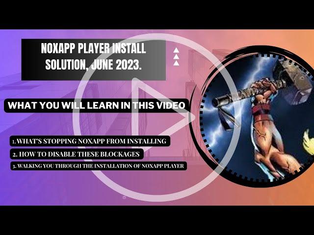 How to Install NoxApp Player on Macbook getting stuck at 99