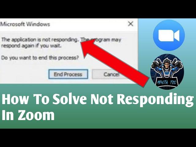 How To Solve Not Responding In Zoom | Minja Tec