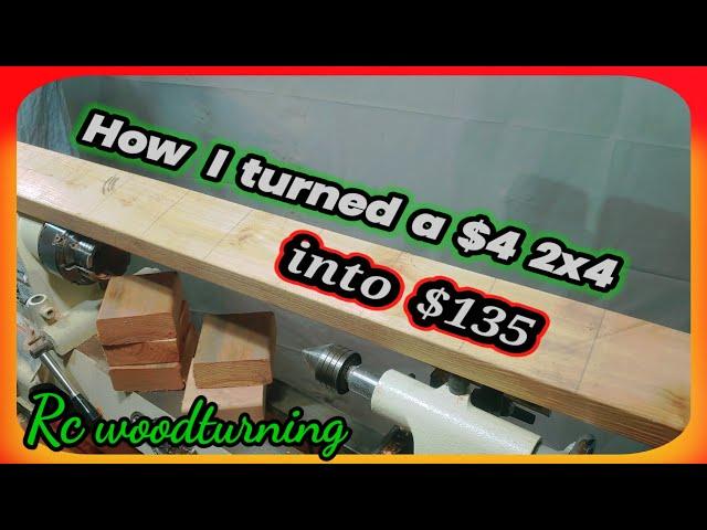 wood turning 2x4's for profit