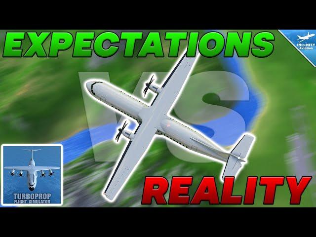 Turboprop Flight Simulator: Expectations VS Reality