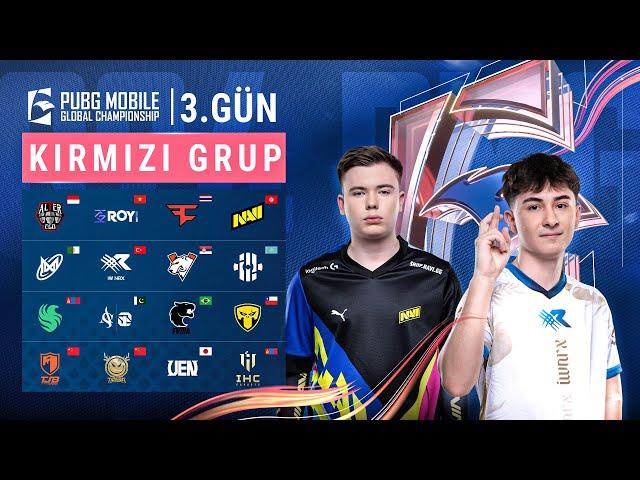 [TR] 2024 PMGC Lig Aşaması |  Kırmızı Grup 3. GÜN | PUBG MOBILE Global Championship