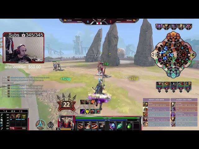 Hachi 4 Kills GM Ranked Conquest | Adapting Stream VOD