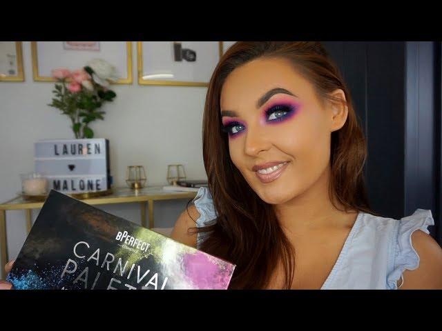 My favourite NEW Palette | bPerfect Carnival Palette | Tutorial Series