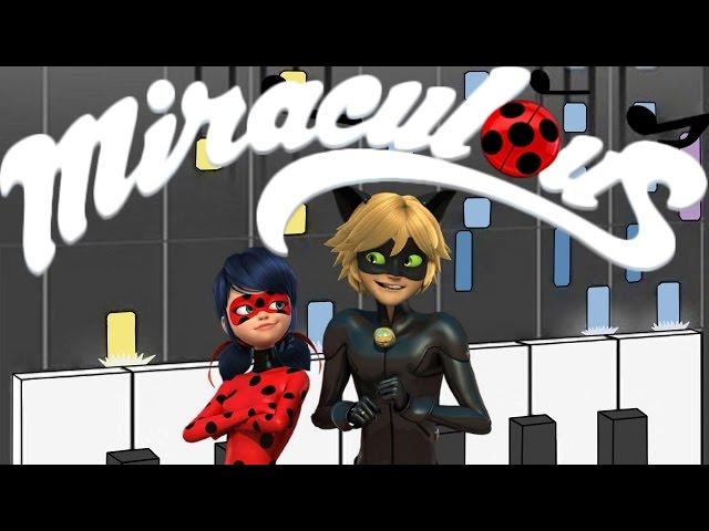 Miraculous Ladybug - Theme Song - Synthesia Piano Cover