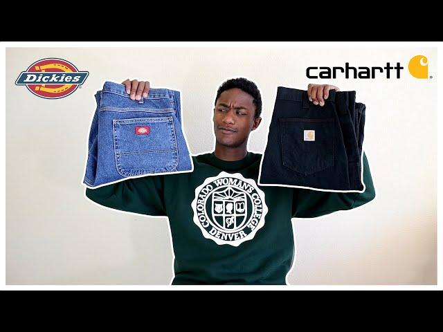 Dickies vs Carhartt. (Dickies 874, Double-Knee's, Carpenter Jeans and More.)